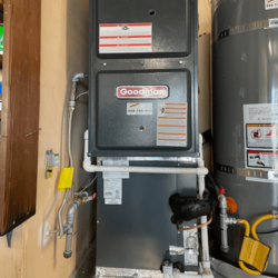 New Gas fired Furnace and AC
